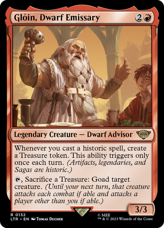 Glóin, Dwarf Emissary (LTR-132) (Foil)