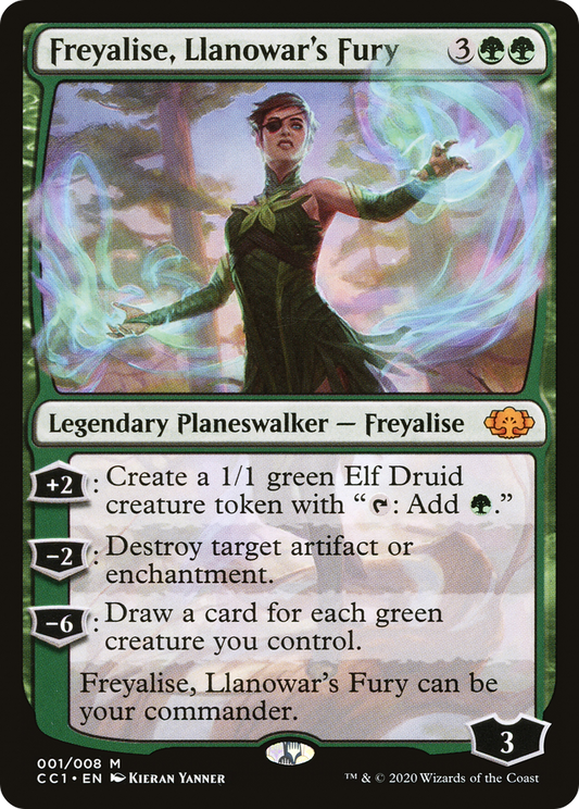 Freyalise, Llanowar's Fury (CC1-001)