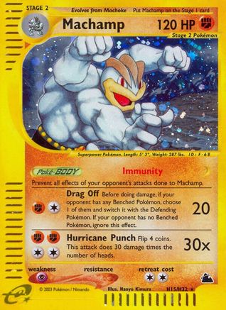 Machamp (H15) (SK-H15) (Holofoil)