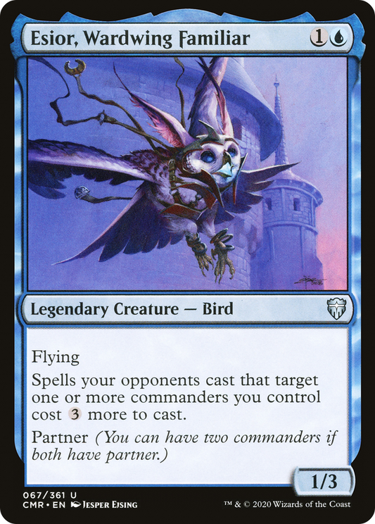 Esior, Wardwing Familiar (CMR-067) (Foil)