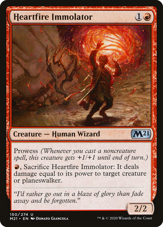 Heartfire Immolator (M21-150) (Foil)