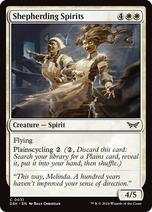 Shepherding Spirits (DSK-031) (Foil)