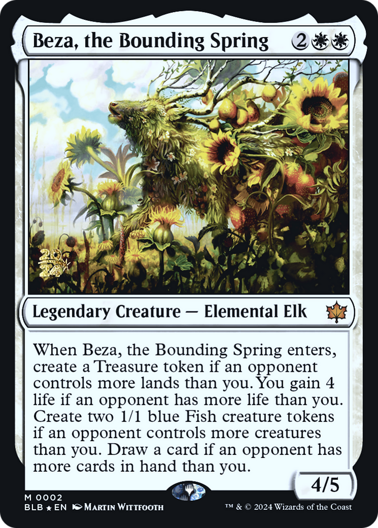 Beza, the Bounding Spring (PRE-02S) (Foil)