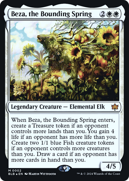 Beza, the Bounding Spring (PRE-02S) (Foil)