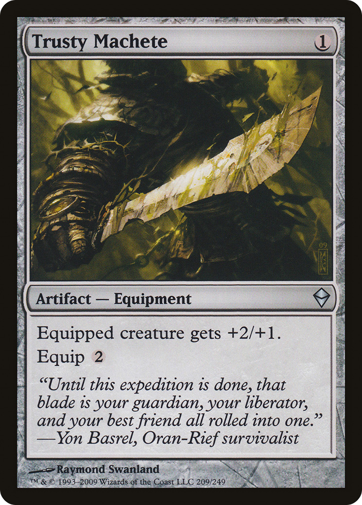 Trusty Machete (ZEN-209) (Foil)