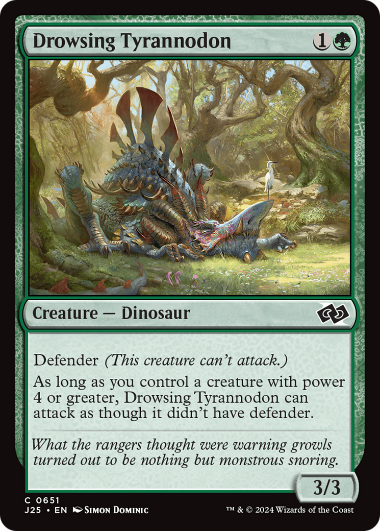 Drowsing Tyrannodon (J25-651)