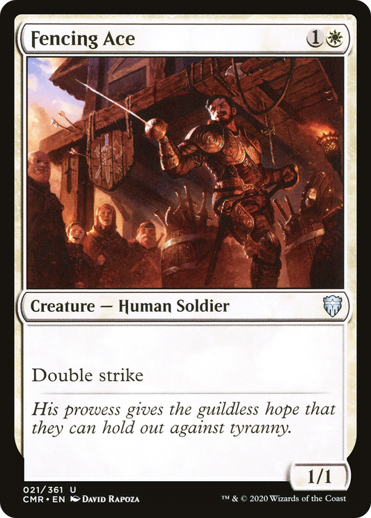 Fencing Ace (CMR-021) (Foil)