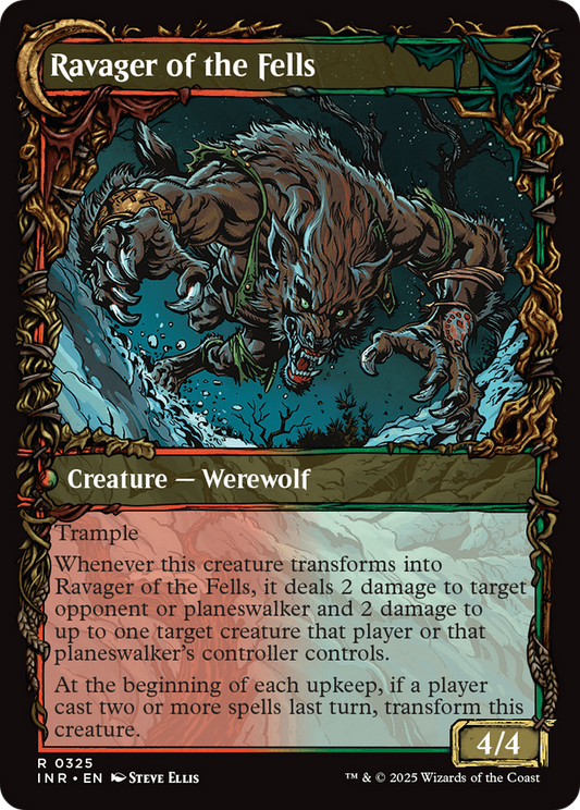 Huntmaster of the Fells // Ravager of the Fells (INR-325) (Showcase) (Foil)