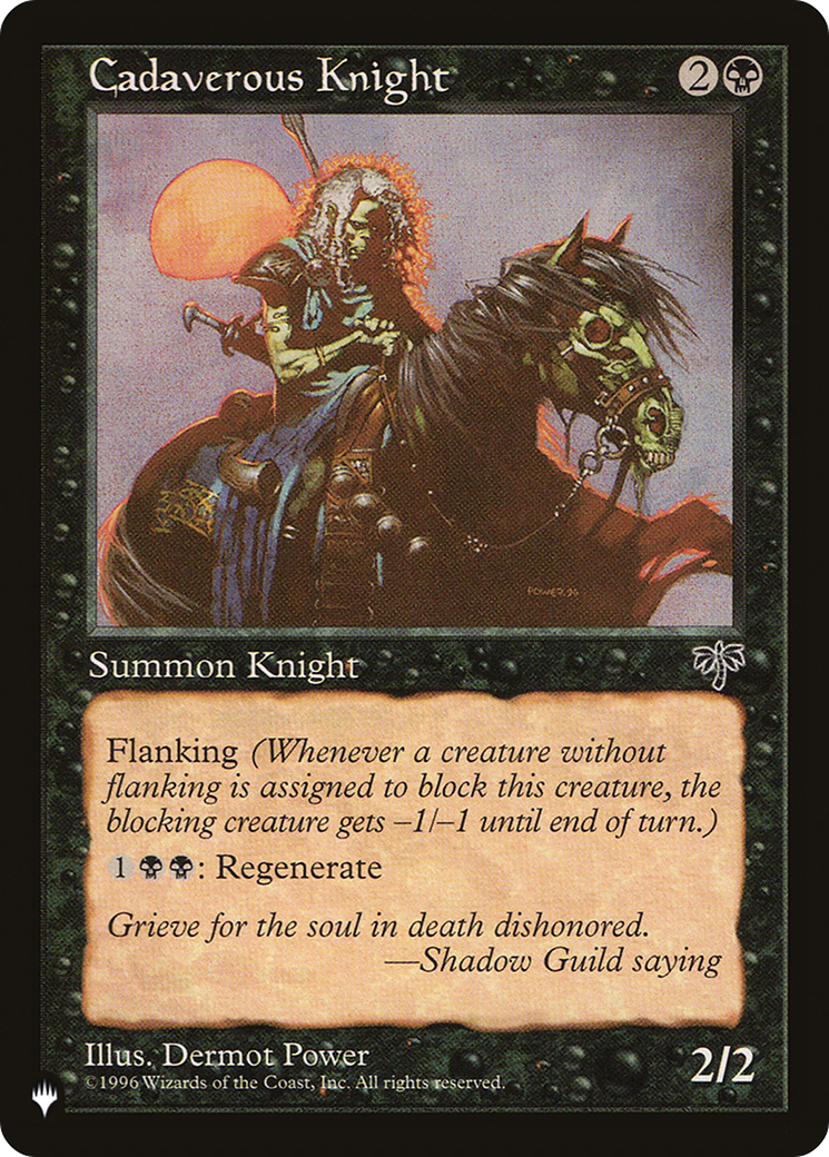 Cadaverous Knight (LIST-MIR-110)