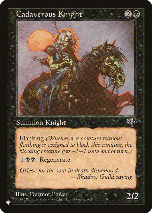 Cadaverous Knight (LIST-MIR-110)