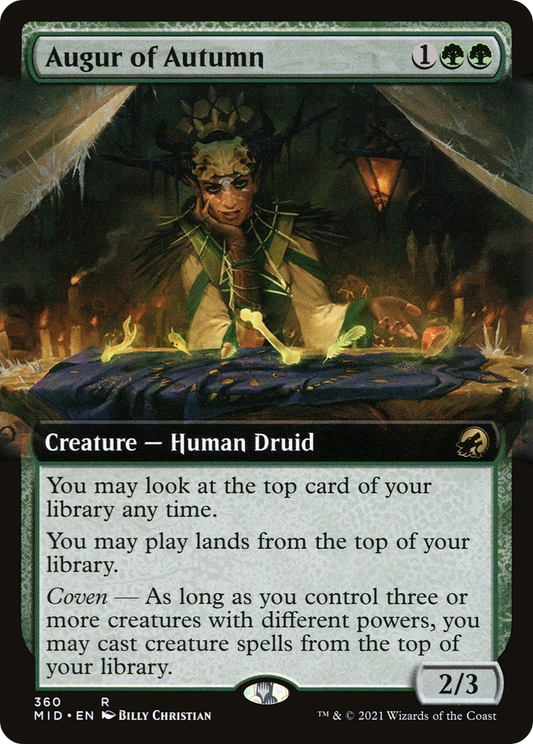 Augur of Autumn (MID-360) (Extended Art) (Foil)