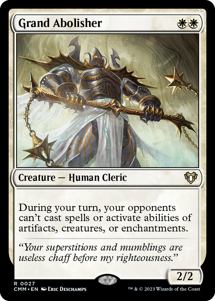 Grand Abolisher (CMM-027) (Foil)