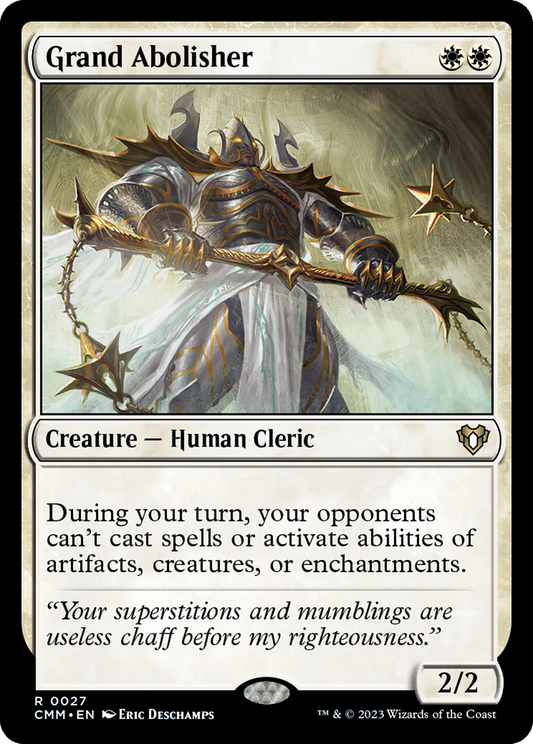 Grand Abolisher (CMM-027) (Foil)