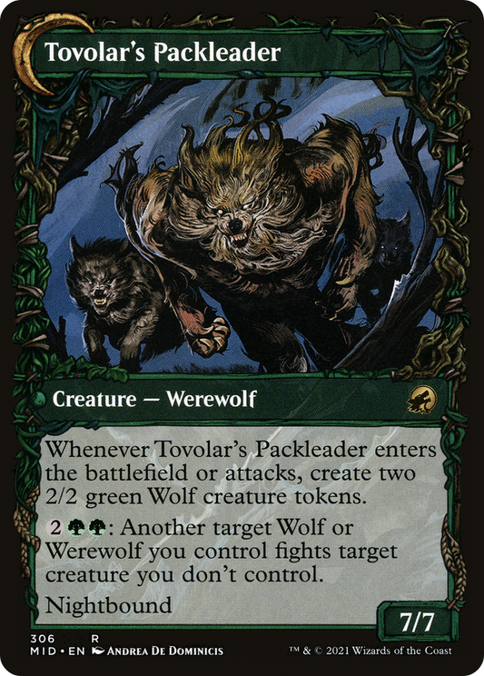 Tovolar's Huntmaster // Tovolar's Packleader (MID-306) (Showcase)