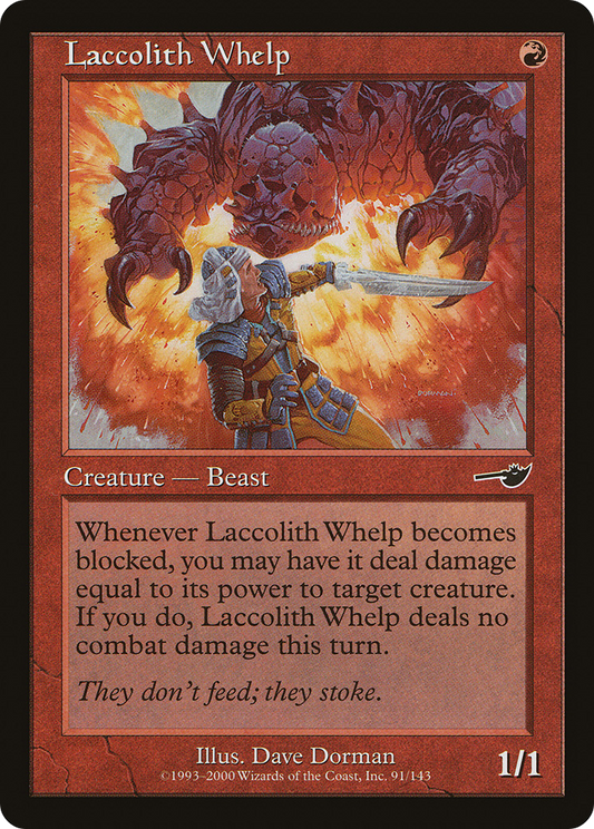 Laccolith Whelp (NMS-091) (Foil)