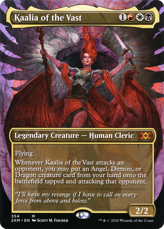 Kaalia of the Vast (2XM-354) (Borderless) (Foil)