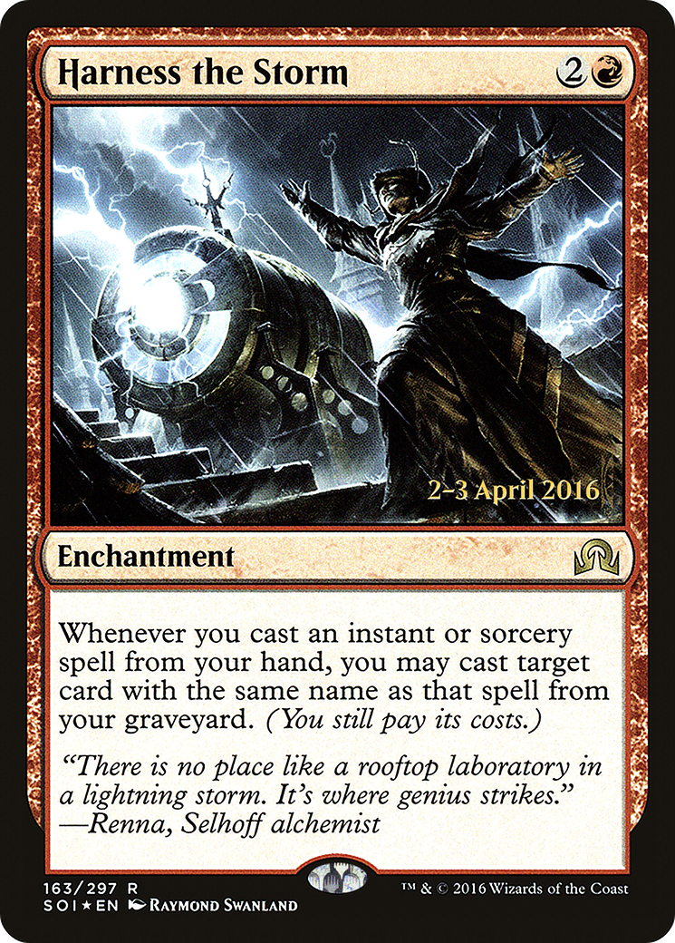 Harness the Storm (PRE-163S) (Foil)