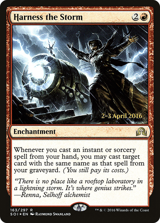 Harness the Storm (PRE-163S) (Foil)