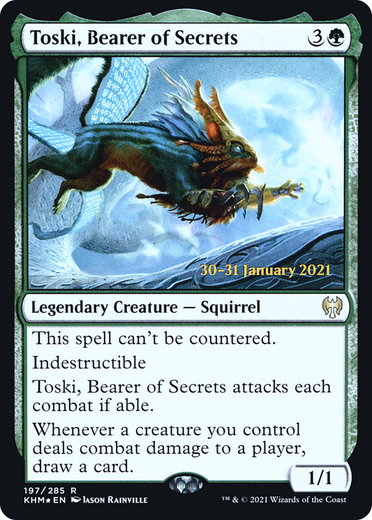 Toski, Bearer of Secrets (PRE-197S) (Foil)