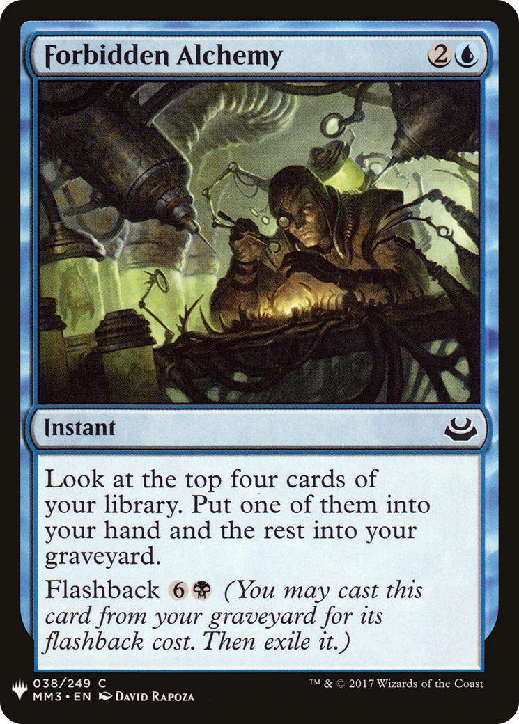 Forbidden Alchemy (LIST-MM3-38)