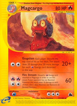 Magcargo (17) (SK-017) (Reverse Holofoil)