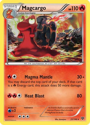 Magcargo (XY-) (Reverse Holofoil)