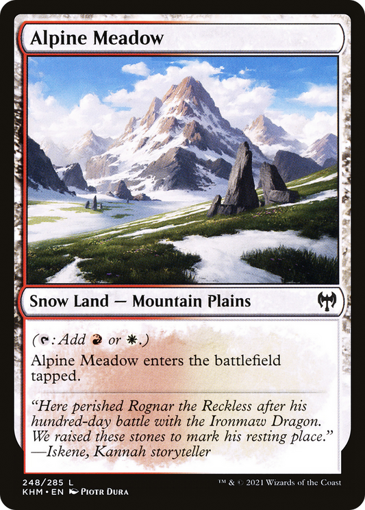 Alpine Meadow (KHM-248) (Foil)