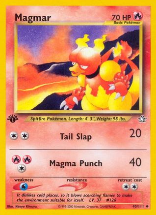 Magmar (N1-040) (1st Edition)