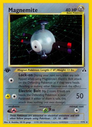 Magnemite (7) (N2-007) (Unlimited Holofoil)