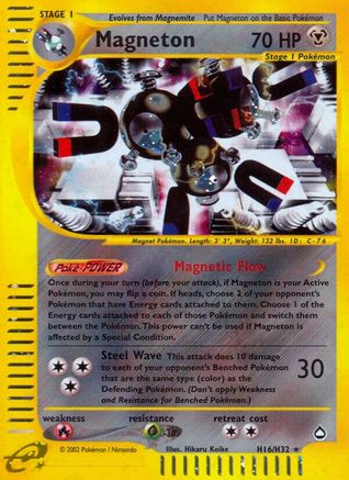 Magneton (H16) (AQ-H16) (Holofoil)