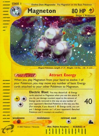 Magneton (H18) (SK-H18) (Holofoil)