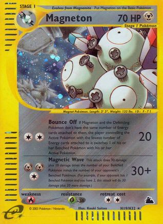 Magneton (H19) (SK-H19) (Holofoil)