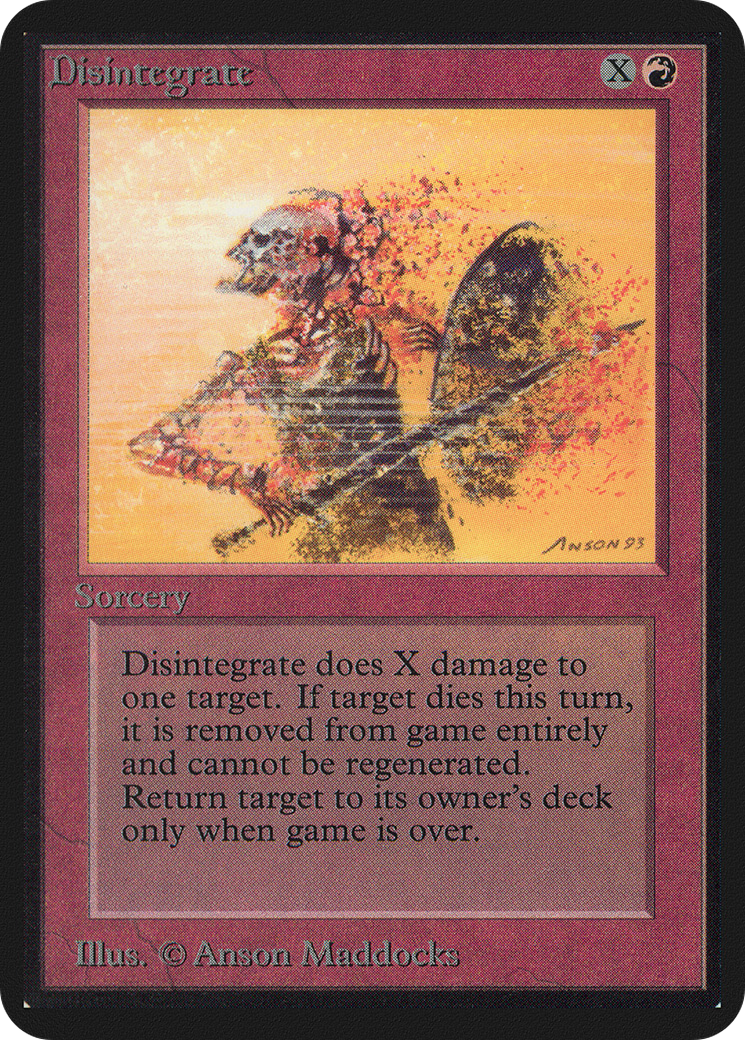 Disintegrate (LEA-140)