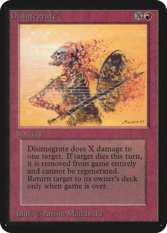 Disintegrate (LEA-140)