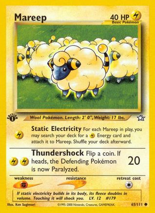 Mareep (N1-065) (Unlimited)