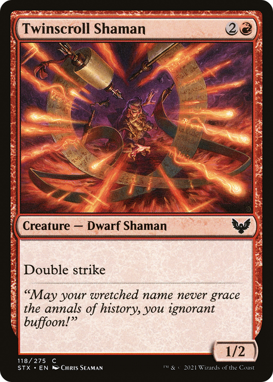 Twinscroll Shaman (STX-118) (Foil)