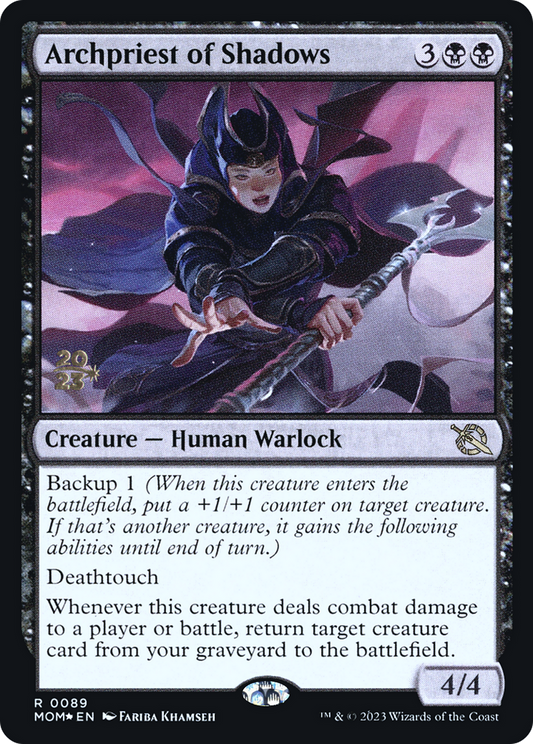 Archpriest of Shadows (PRE-89S) (Foil)
