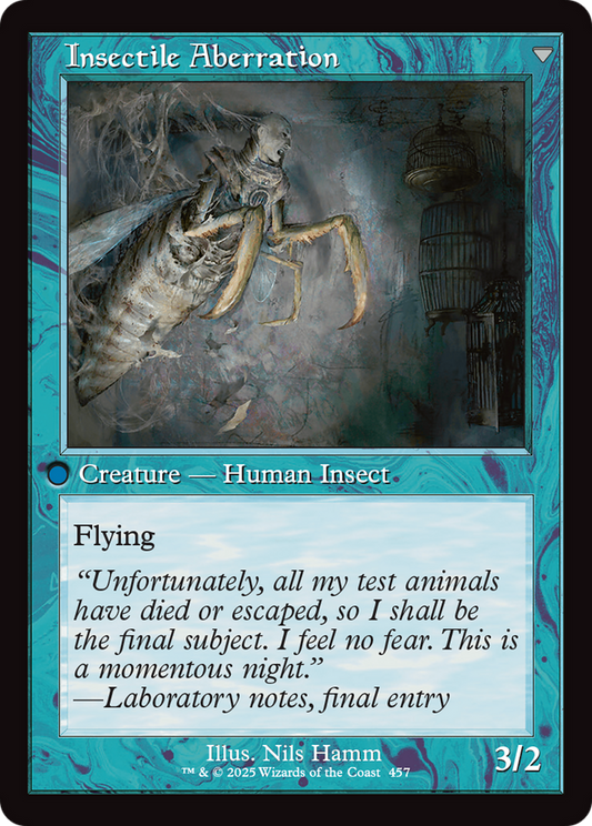 Delver of Secrets // Insectile Aberration (INR-457) (Foil)