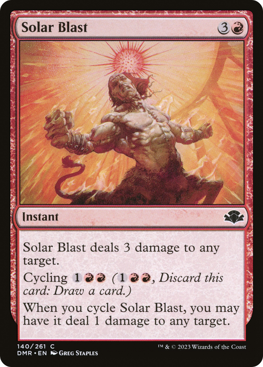 Solar Blast (DMR-140) (Foil)