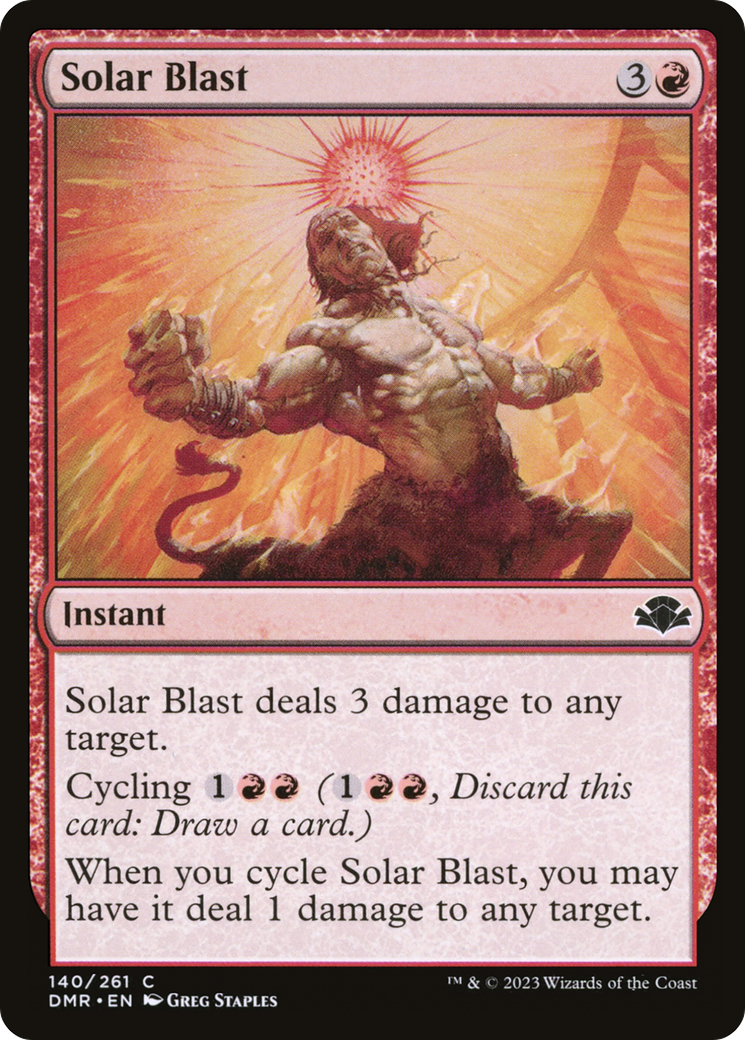 Solar Blast (DMR-140)