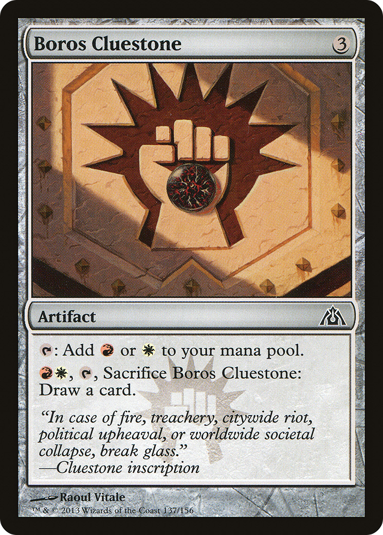 Boros Cluestone (DGM-137) (Foil)