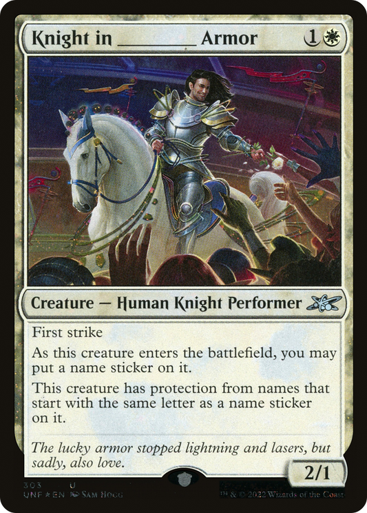 Knight in _____ Armor (UNF-303) (Galaxy Foil)