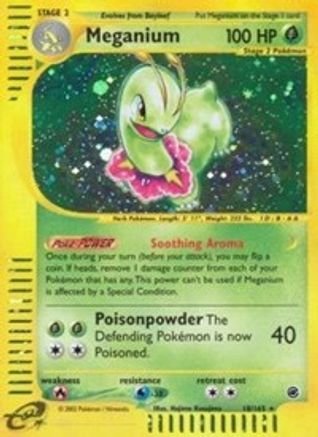Meganium (18) (EX-018) (Reverse Holofoil)