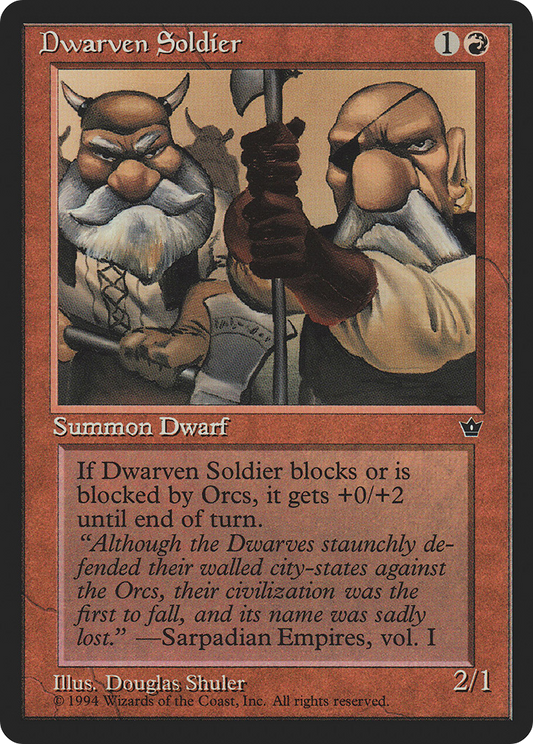 Dwarven Soldier (FEM-53C)