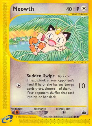 Meowth (SK-078)