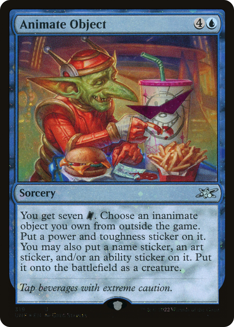 Animate Object (UNF-319) (Galaxy Foil)