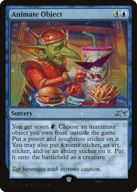 Animate Object (UNF-319) (Galaxy Foil)