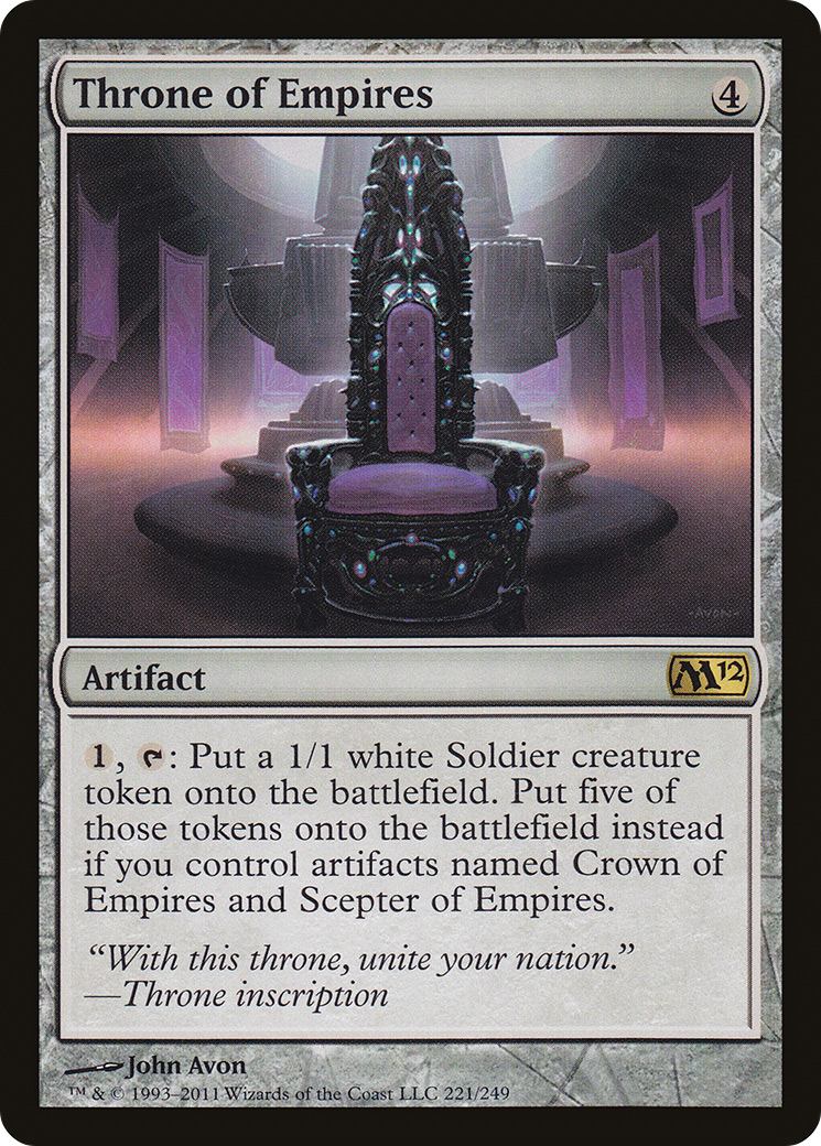 Throne of Empires (M12-221) (Foil)