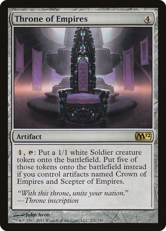 Throne of Empires (M12-221) (Foil)