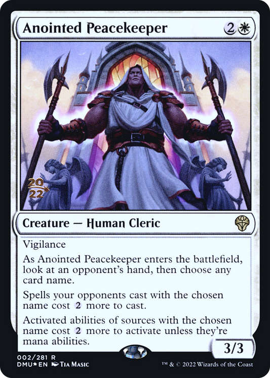 Anointed Peacekeeper (PRE-02S) (Foil)